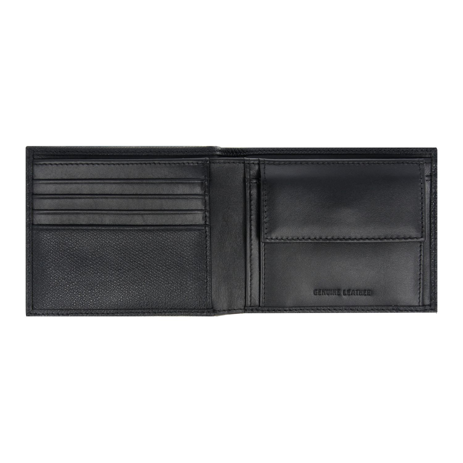 Buy Crossing Elite Bi-fold Leather Wallet [12 Card Slots] RFID - Black ...