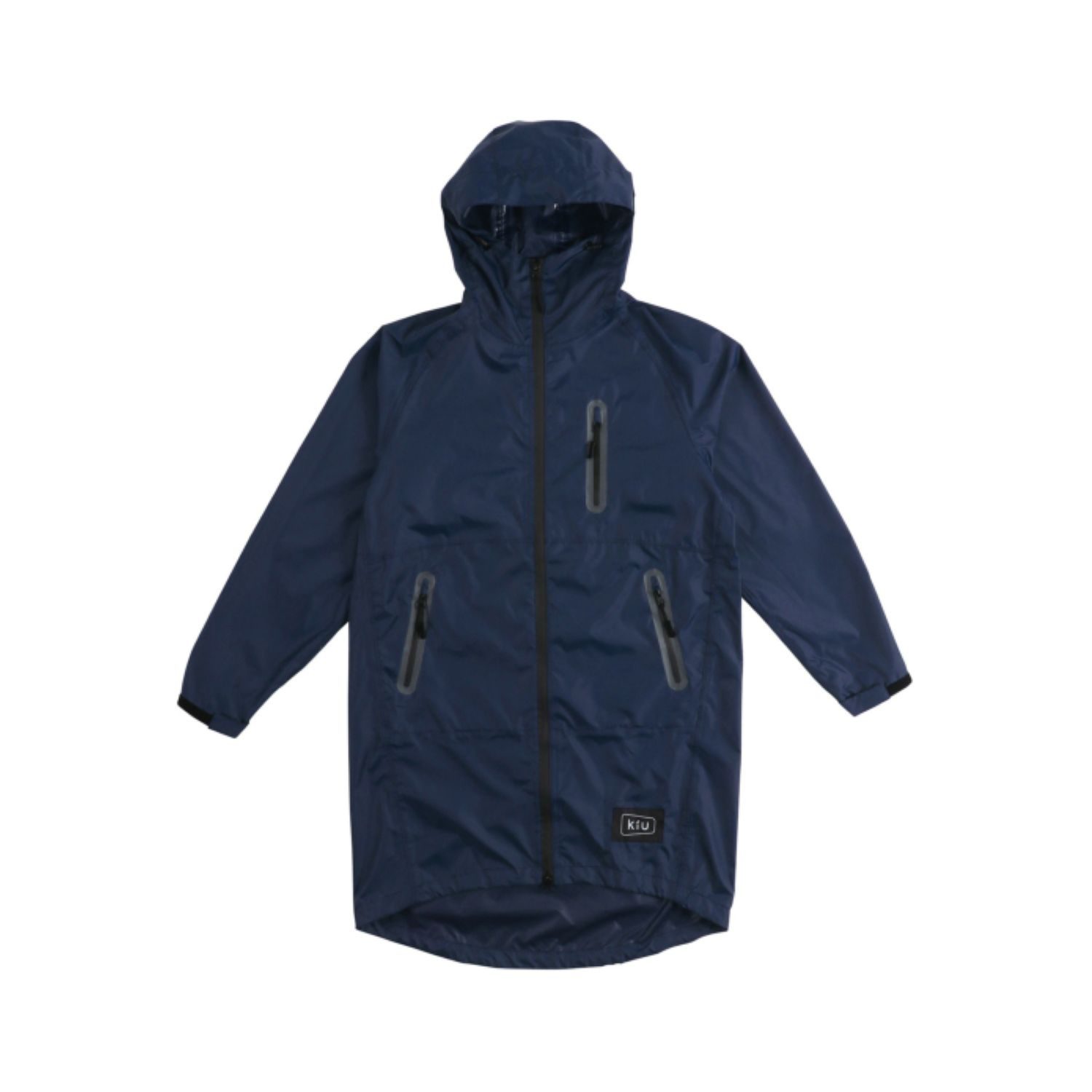 Buy KiU Rain Zip Up Raincoat (Navy) in Malaysia - The Wallet Shop MY
