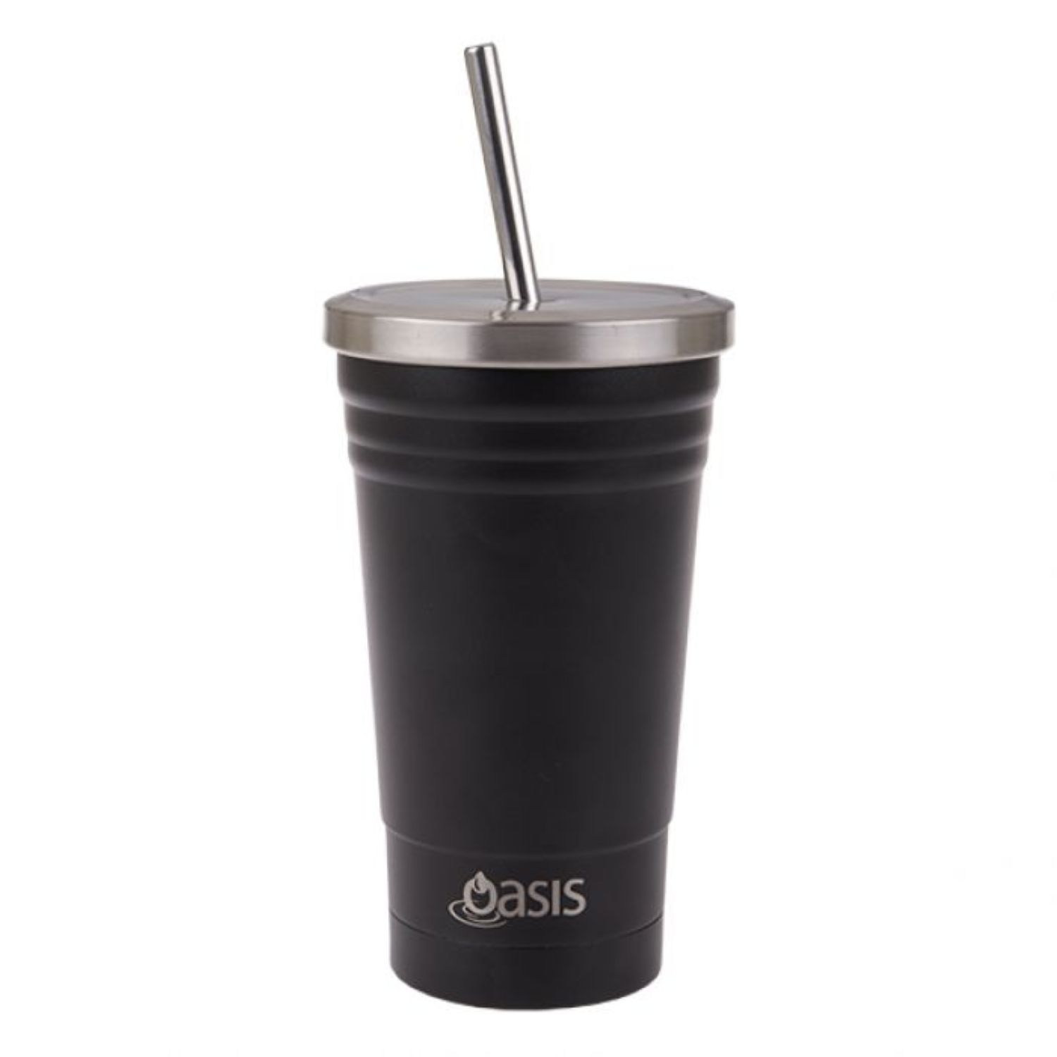 Buy Oasis Stainless Steel Insulated Smoothie Tumbler with Straw 500ML