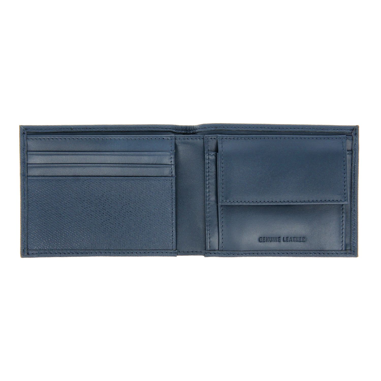 Crossing Elite Slim Leather Wallet With Coin Pocket [5 Card Slots] RFID -  Jeans