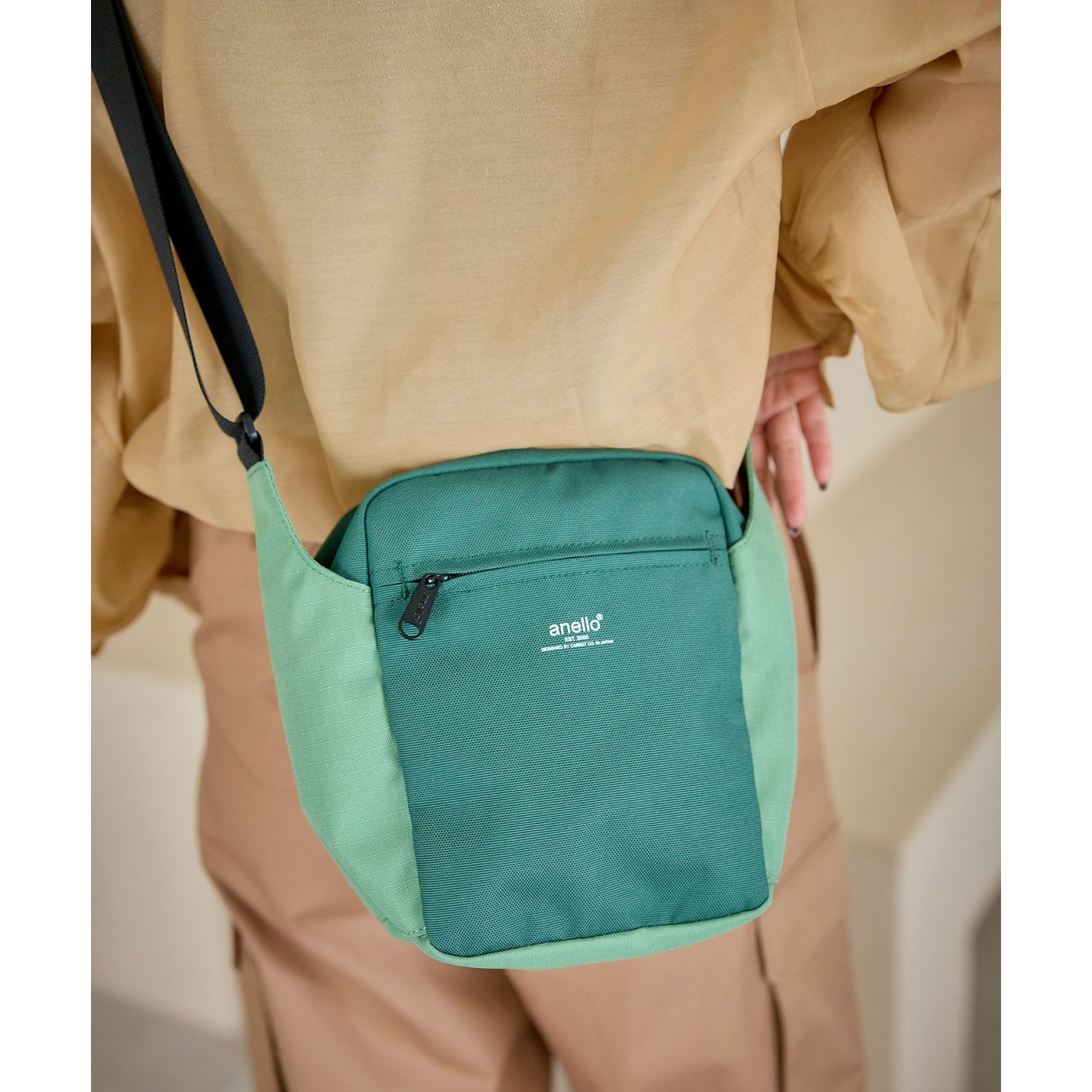 Buy Anello Anywhere Mini Shoulder Bag Green in Malaysia The