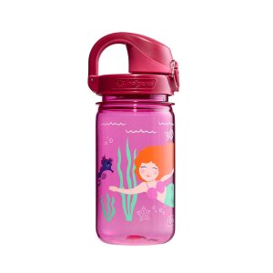 Nalgene Grip-n-Gulp Everyday Kids 12 oz Water Bottle (Pink